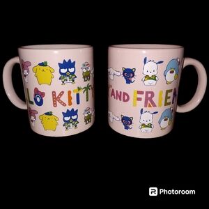 2 Hello Kitty And Friends Coffee Cup